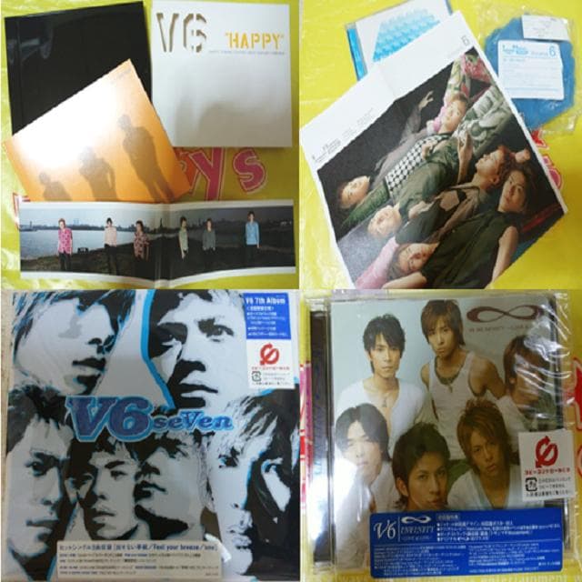 V6初回特典付CDセット - メルカリ