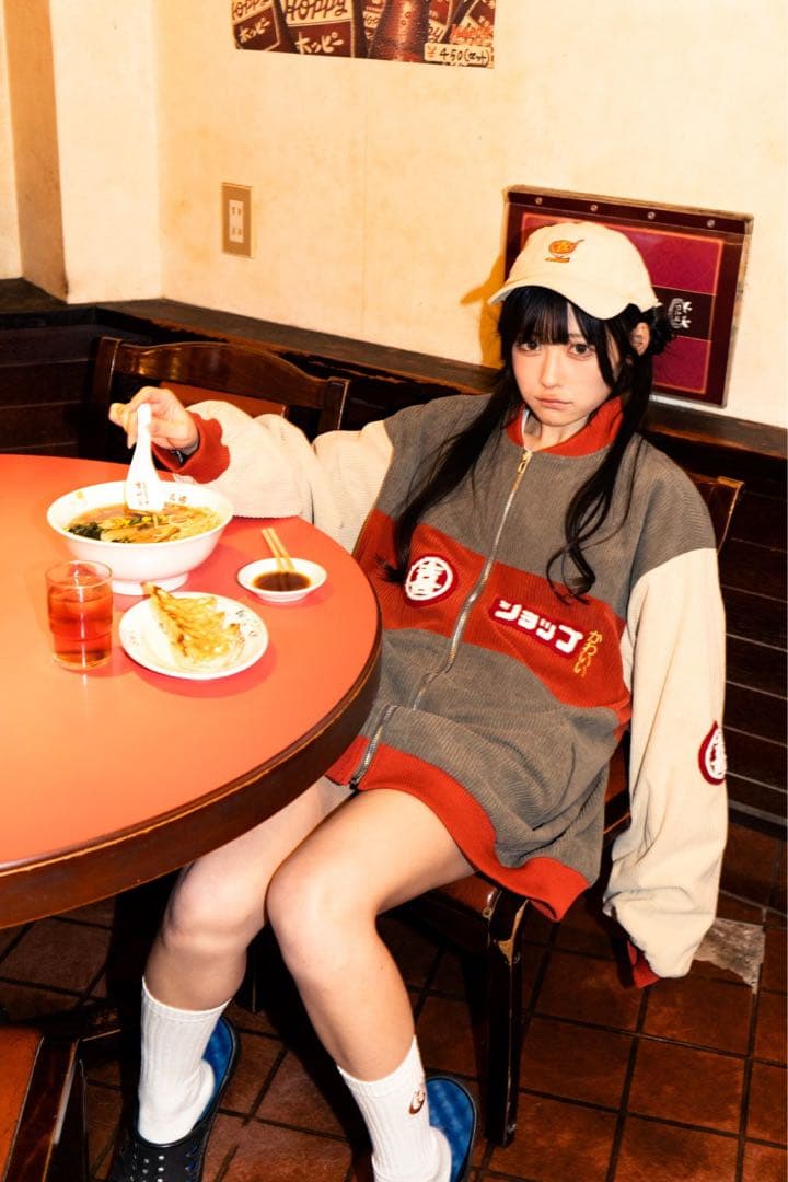 逃げ水あむ ソックスソックス 喜ショップコーデュロイ スタジャン