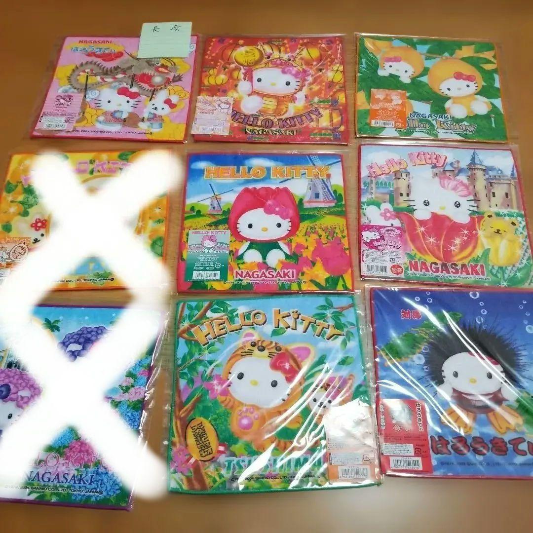 ハローキティ 長崎限定プチタオル 地域限定 地方限定 プチタオル 12枚