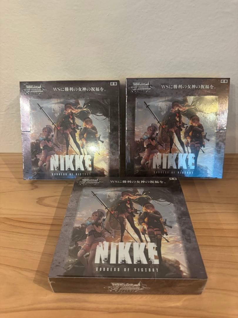 勝利の女神NIKKE ヴァイス ブースターパック3BOX未開封　プロモ2パック Amazon.co.jp: ヴァイス シュヴァルツ ブースターパック 勝利の女神