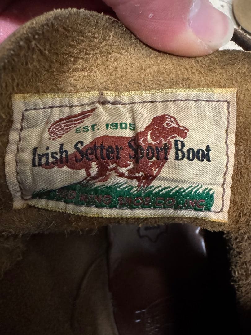 レッドウィング アイリッシュセッター　25.5cm