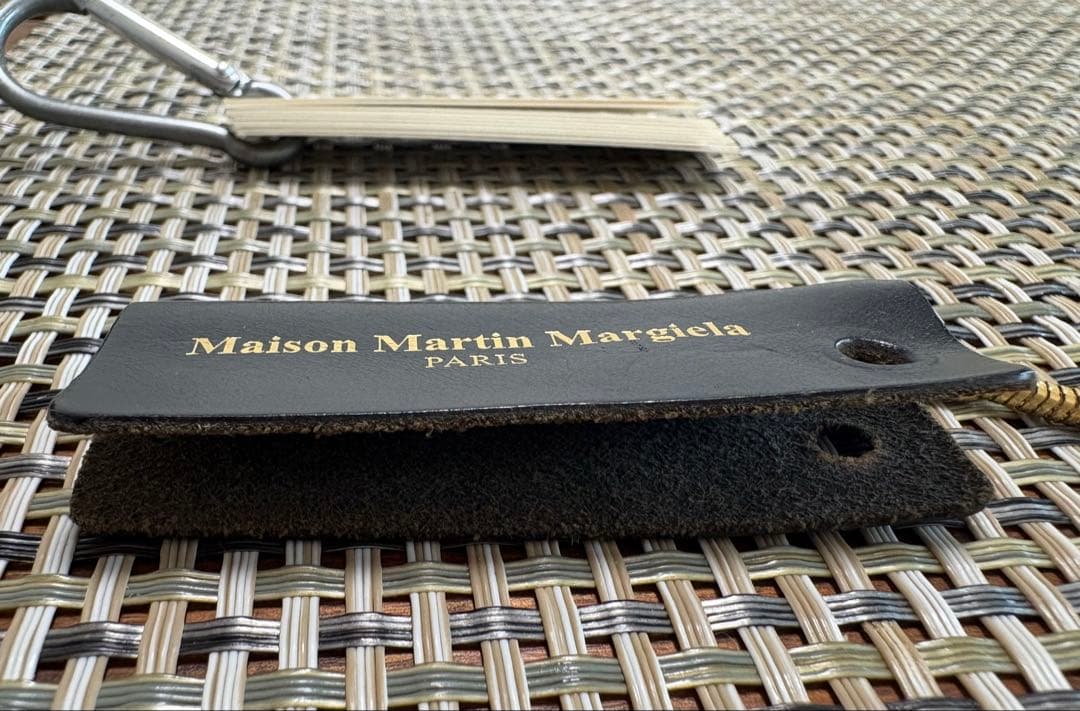 Maison Martin Margiela レザーキーリング メモ付