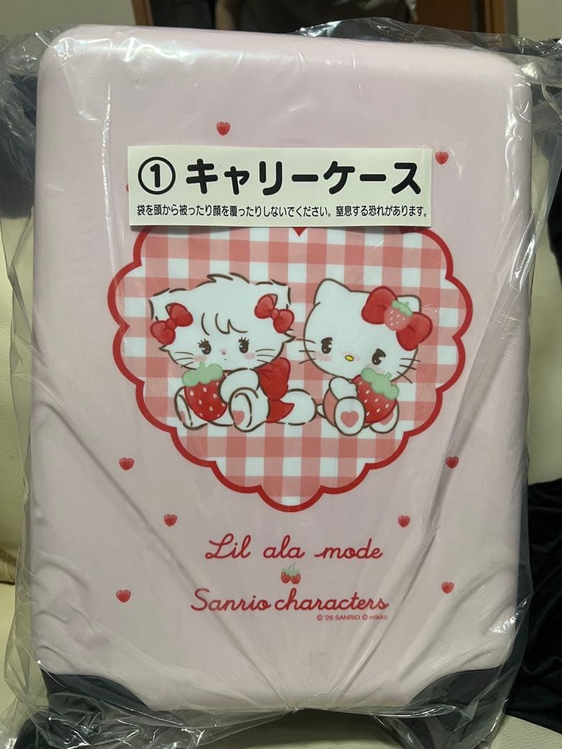 サンリオ一番くじ　キャリーバッグ サンリオ 一番くじ キャリーケース - メルカリ