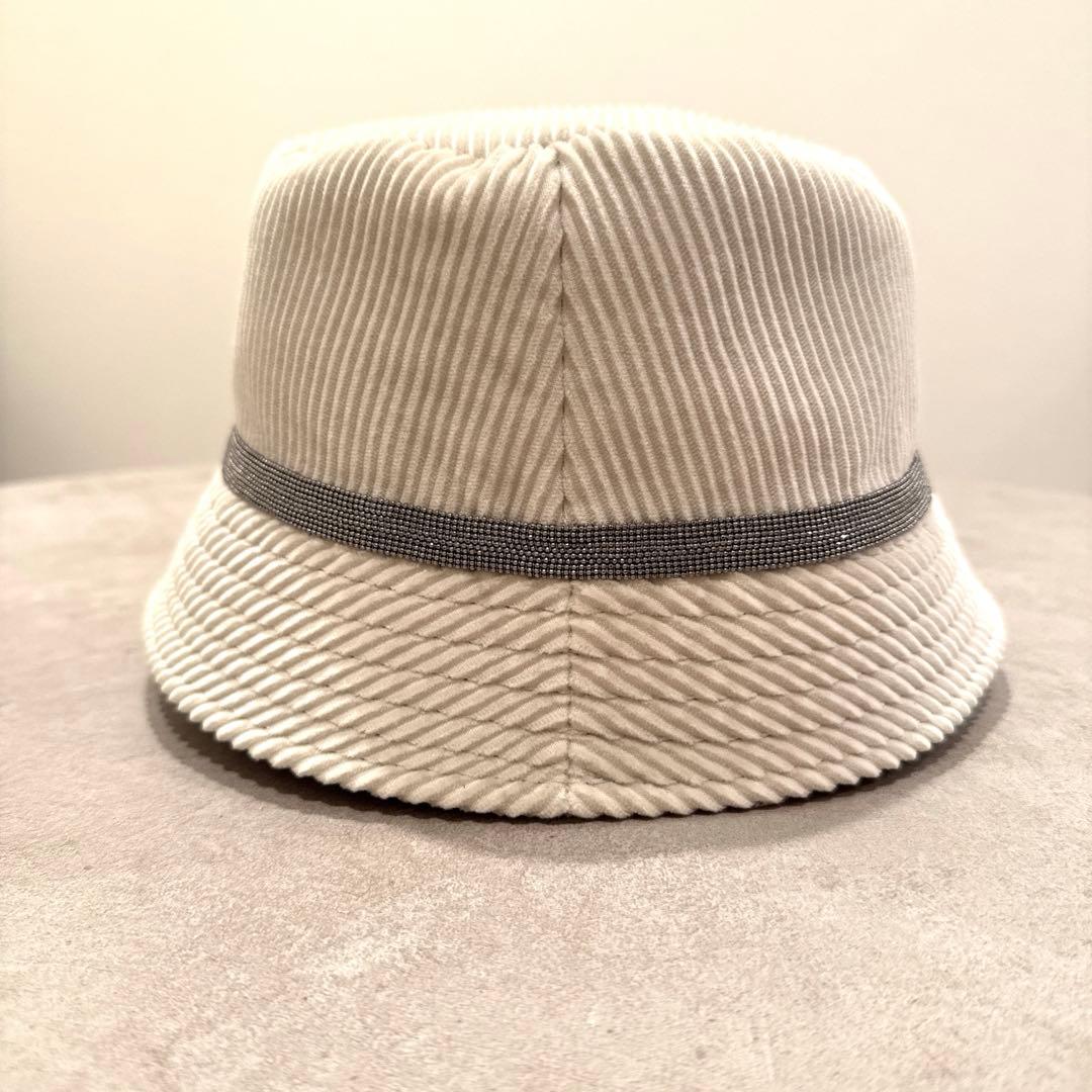 ブルネロクチネリ ハット 帽子 brunello cucinelli クリーム | Shop at