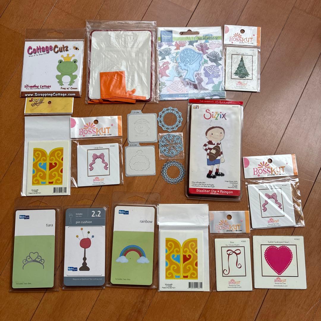 ゆ*ら様 シジックス☆カトルバグ☆クイックカッツ☆カットダイ☆カード