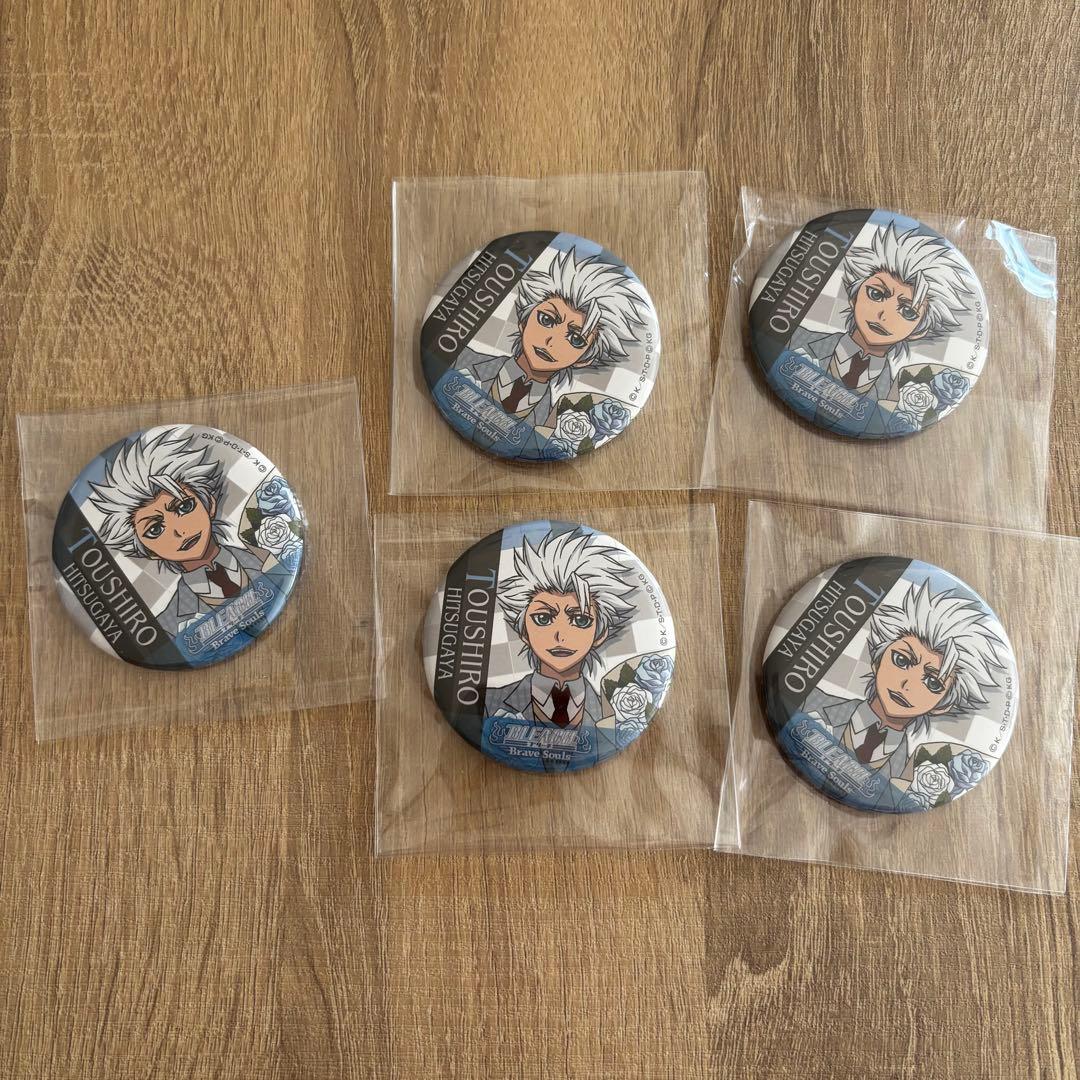 日番谷冬獅郎 BLEACH 缶バッジ BLEACH』バースデイ缶バッジ 日番谷冬獅郎 BE4: アクセサリー