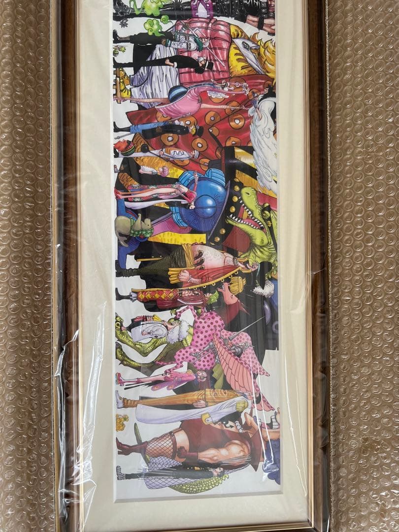 ワンピースつながる表紙イラスト ONE PIECE 高級複製原画 ビブルカード