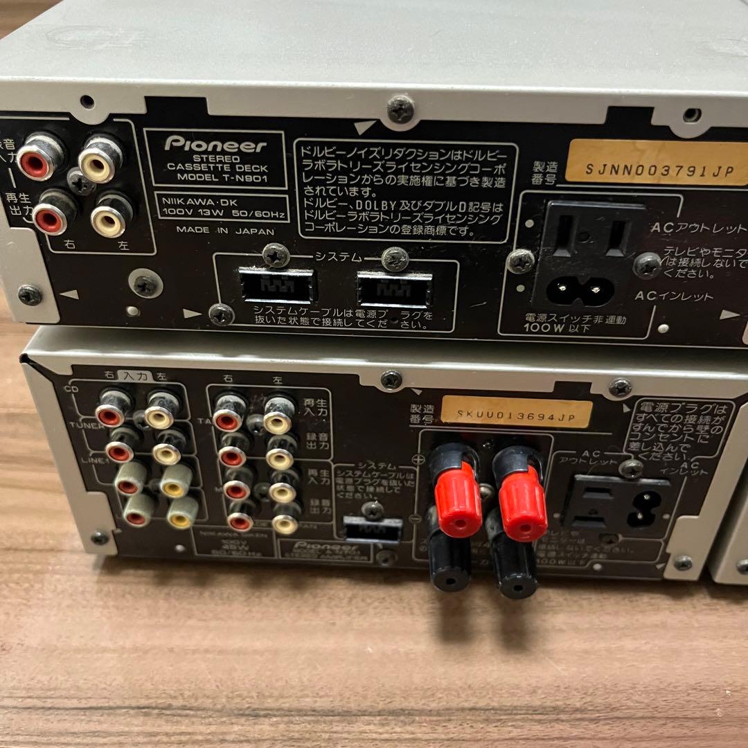 パイオニアミニコンポ FILL CD MD カセット チューナーセット - メルカリ