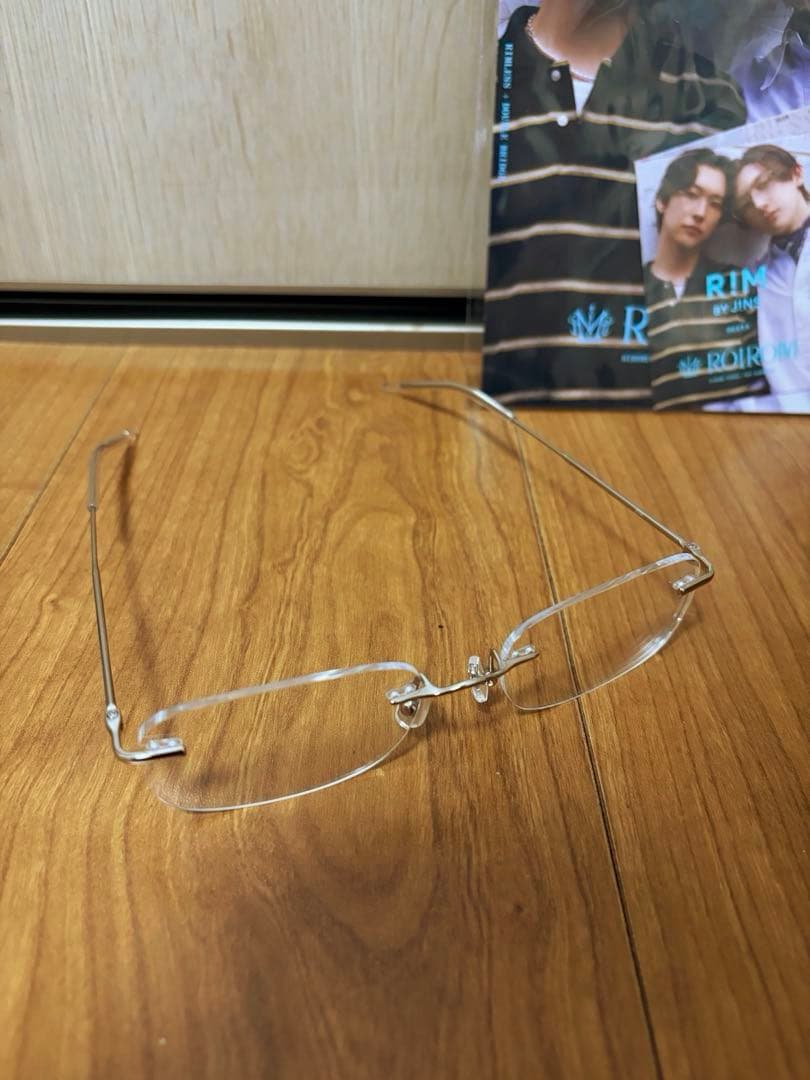 本多大夢 着用 リムレス R!M Rimless ROIROM 眼鏡 - メルカリ
