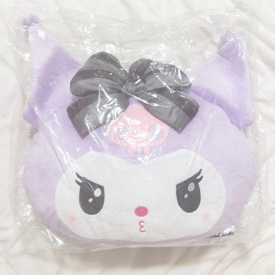 サンリオ クロミ クッション 占い パープル 紫 フェイスクッション ｜クロミ（くすみカラーシリーズ） パープル