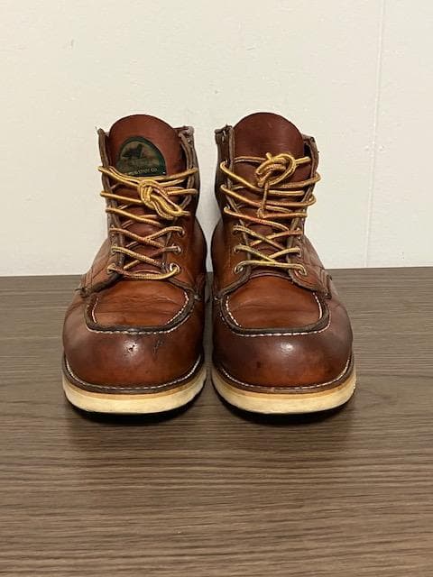 レッドウィング REDWING 875 8E 半円犬タグ 金刺繍 - メルカリ