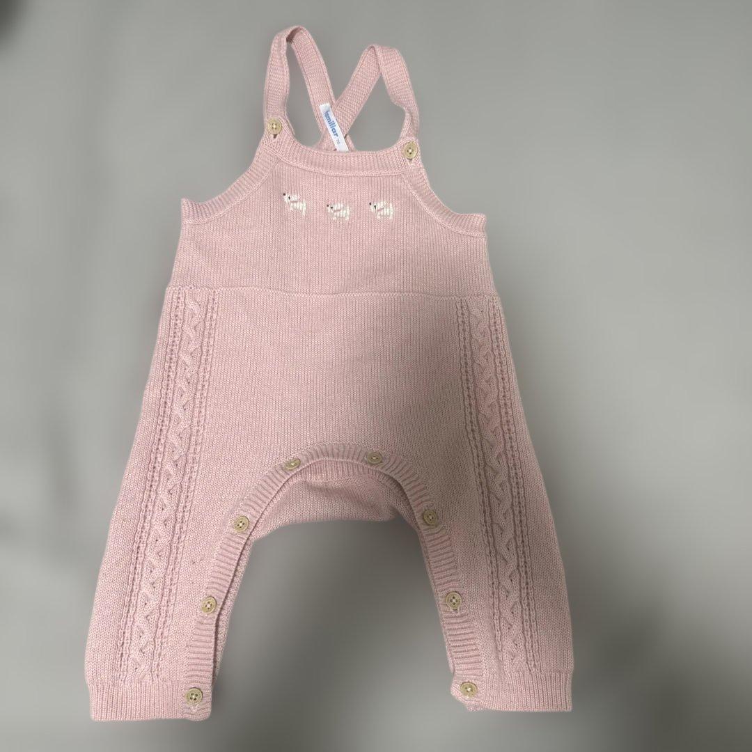 ファミリア ニットロンパース - メルカリ