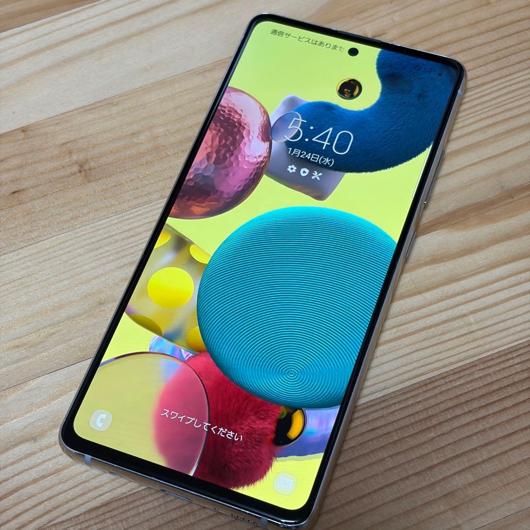 Samsung Galaxy A51 au版SIMフリー　10670 au、4眼カメラ搭載の5Gスマホ「Galaxy A51 5G SCG07」発売日決定