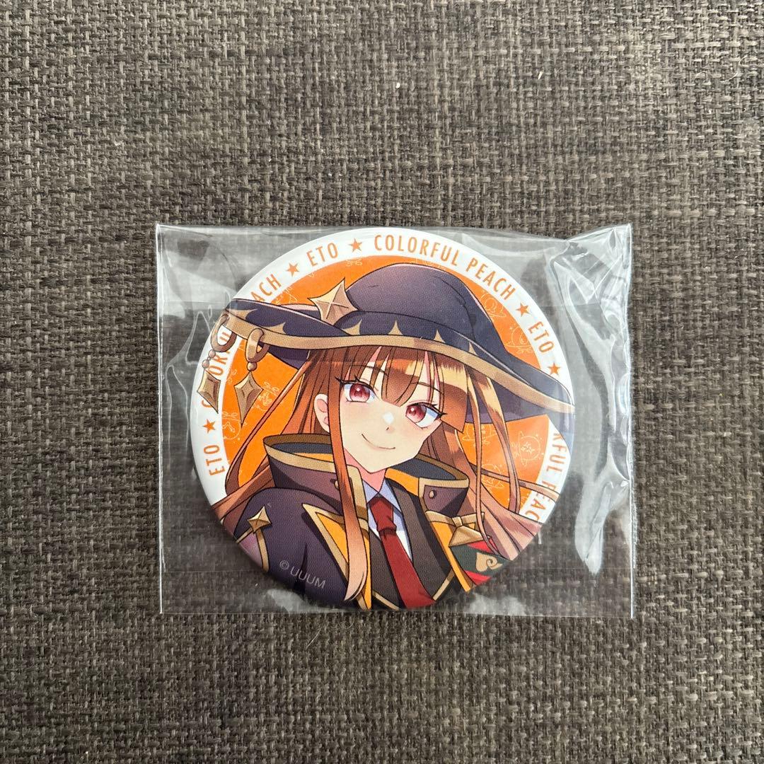 カラフルピーチ えとさん からぴち魔法学園 等身 缶バッジ - メルカリ