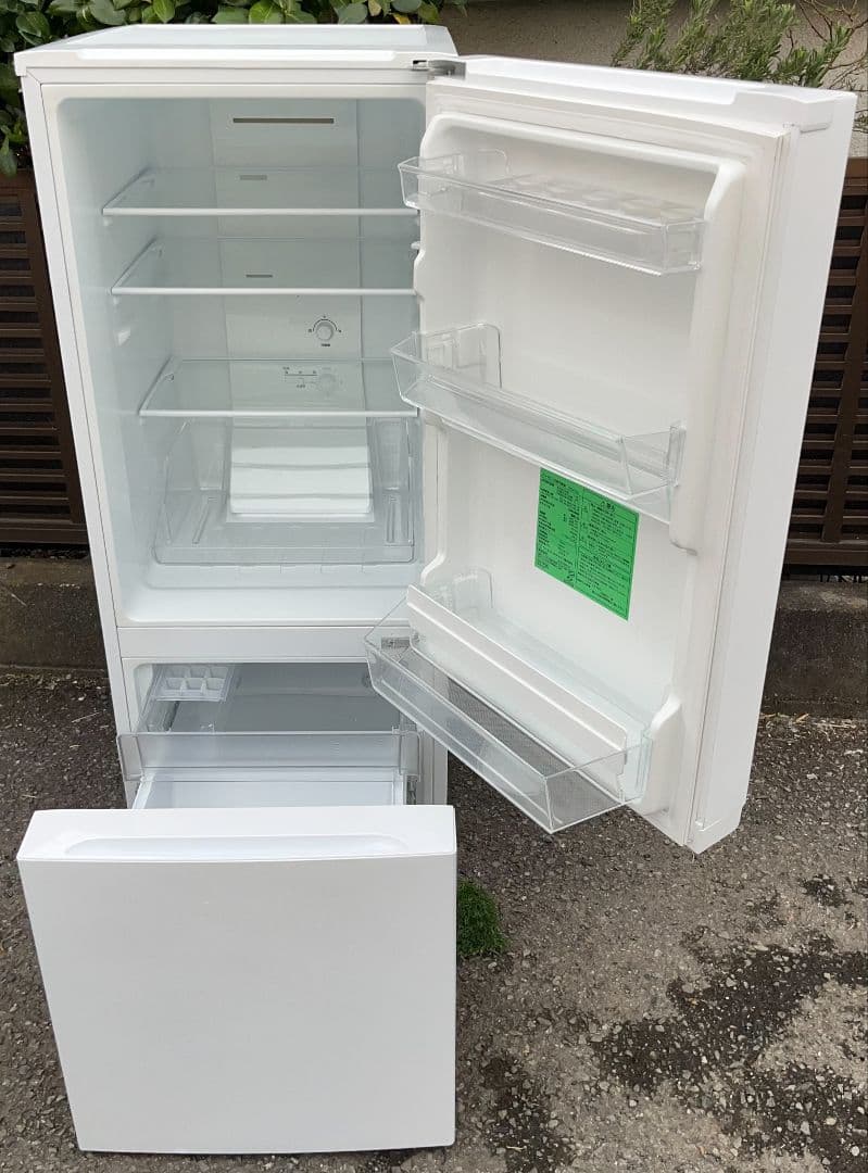 特価ヤマダ冷凍冷蔵庫156L省エネLED照明 自動霜取り機能付き2021年製