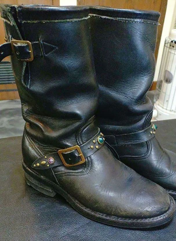 チペワ chippew カスタムエンジニアブーツ ナロー 7.5 - メルカリ