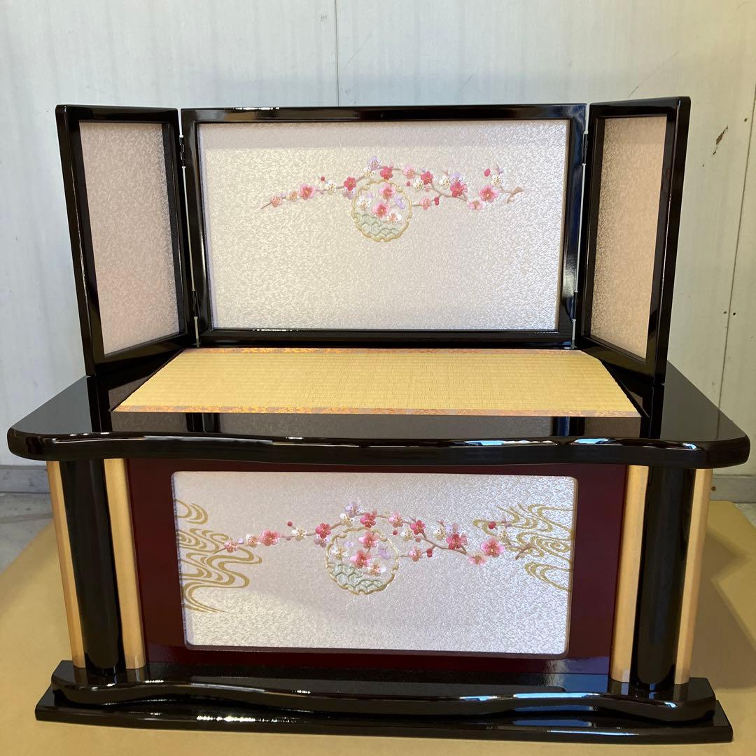 ワイン塗り刺繍収納セット 👖