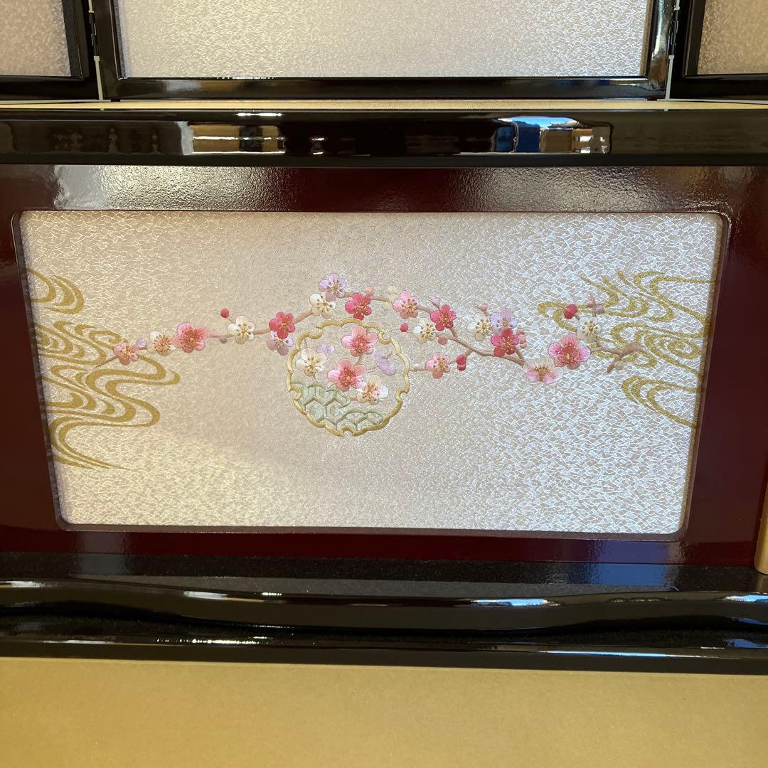 ワイン塗り刺繍収納セット 👖