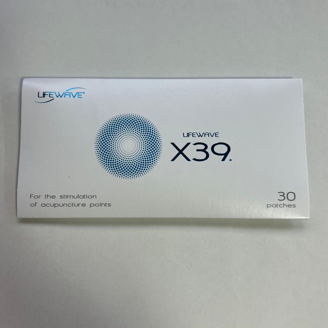 新品未使用 未開封 ライフウェーブ X39 パッチ 30枚 ライフウェーブ X39 パッチシール 30枚 説明書あり : セラフィーネット