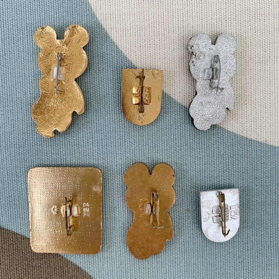 こぐまのミーシャ ピンバッジ6点セット(1980年モスクワオリンピック