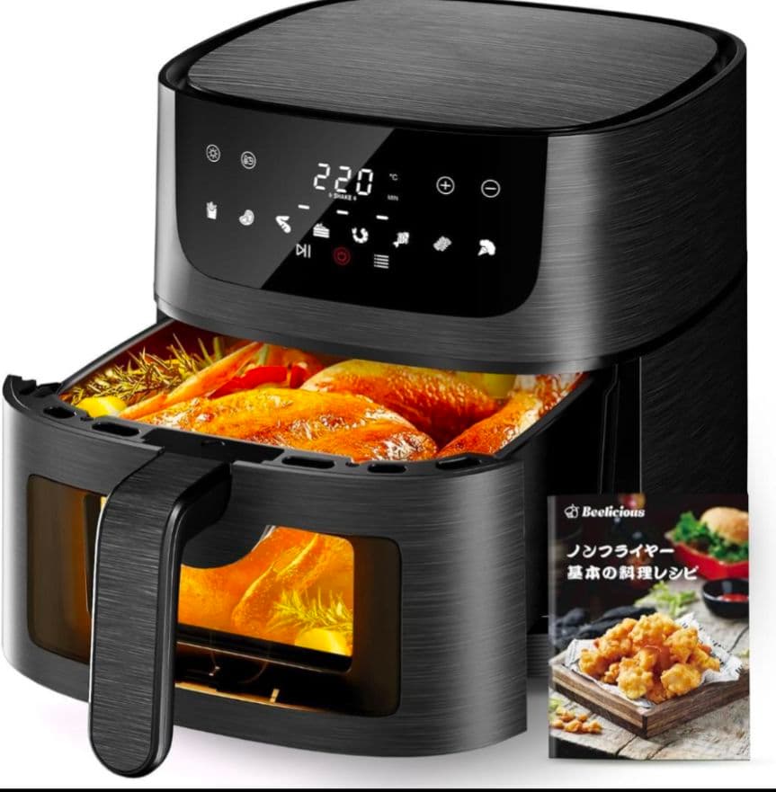 Beelicious ノンフライヤー AF-ZE4007-A エアフライヤー Beelicious ノンフライヤー AF-ZE4007-A ホワイト - メルカリ