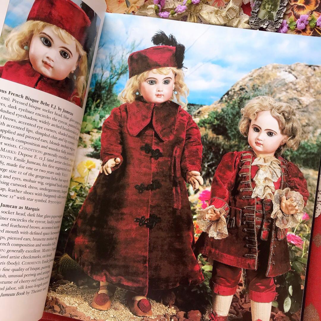 アンティークビスクドール 美麗人形洋書♡ブリュ ジュモー A.T