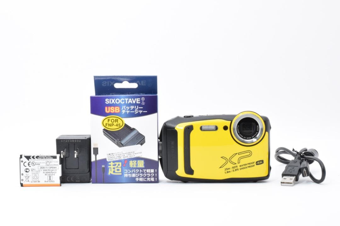 【美品 防水フィルム付】 FUJIFILM FinePix XP140 Amazon.com : FinePix XP140 Bundle W/SD Card - Yellow : Electronics