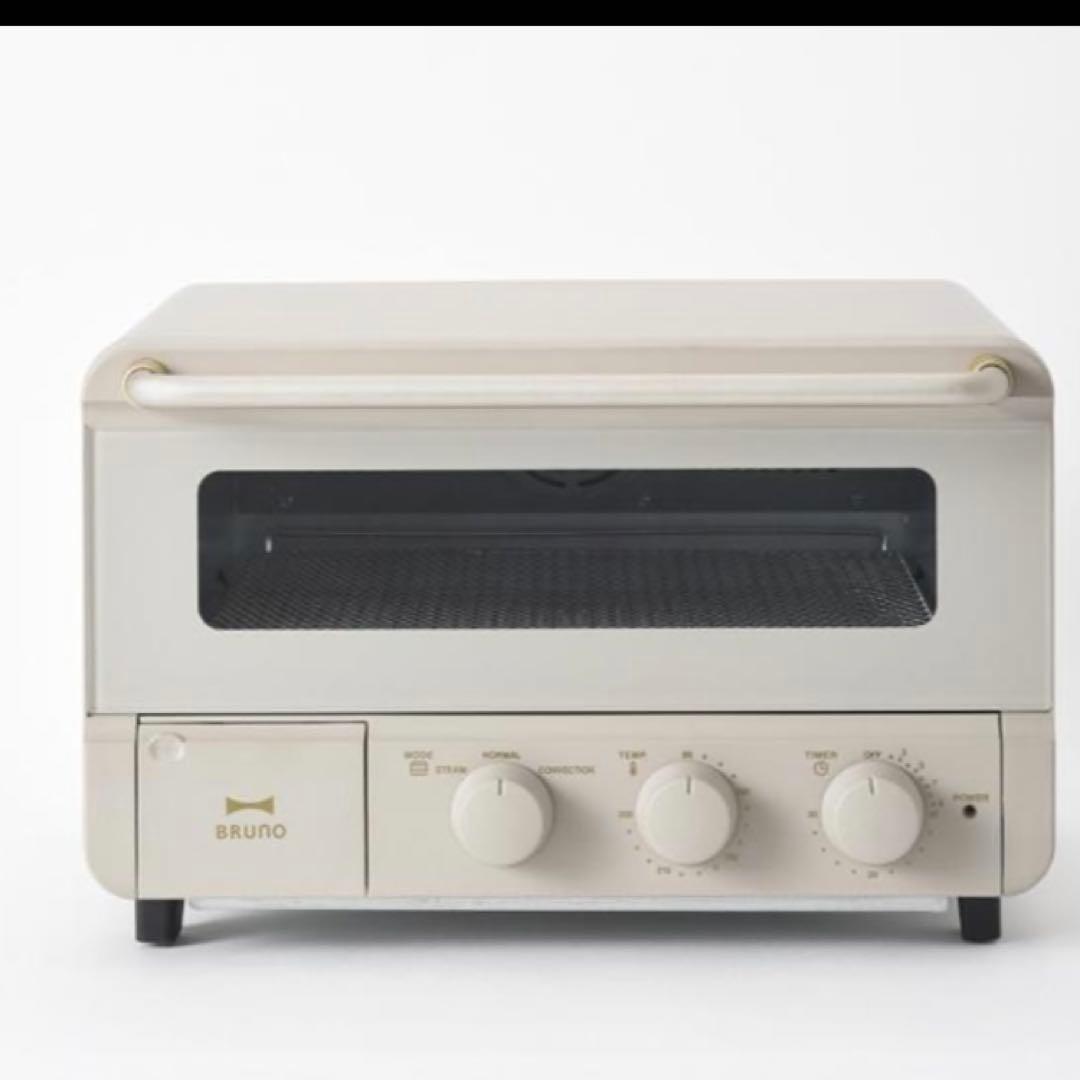 新品未開封BRUNO スチーム&ベイクトースター 新品、未開封】BRUNO crassy スチーム&ベイクトースター ブラック