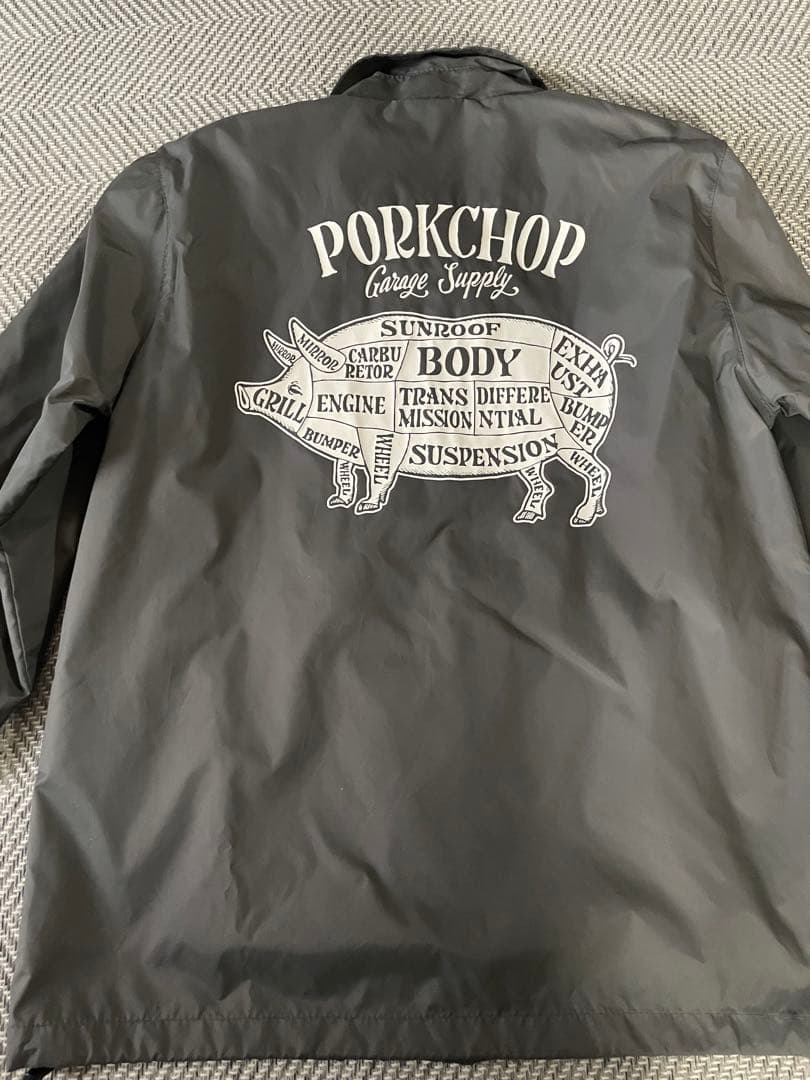 PORKCHOP Garage Supply ナイロンジャケット グレー 通販