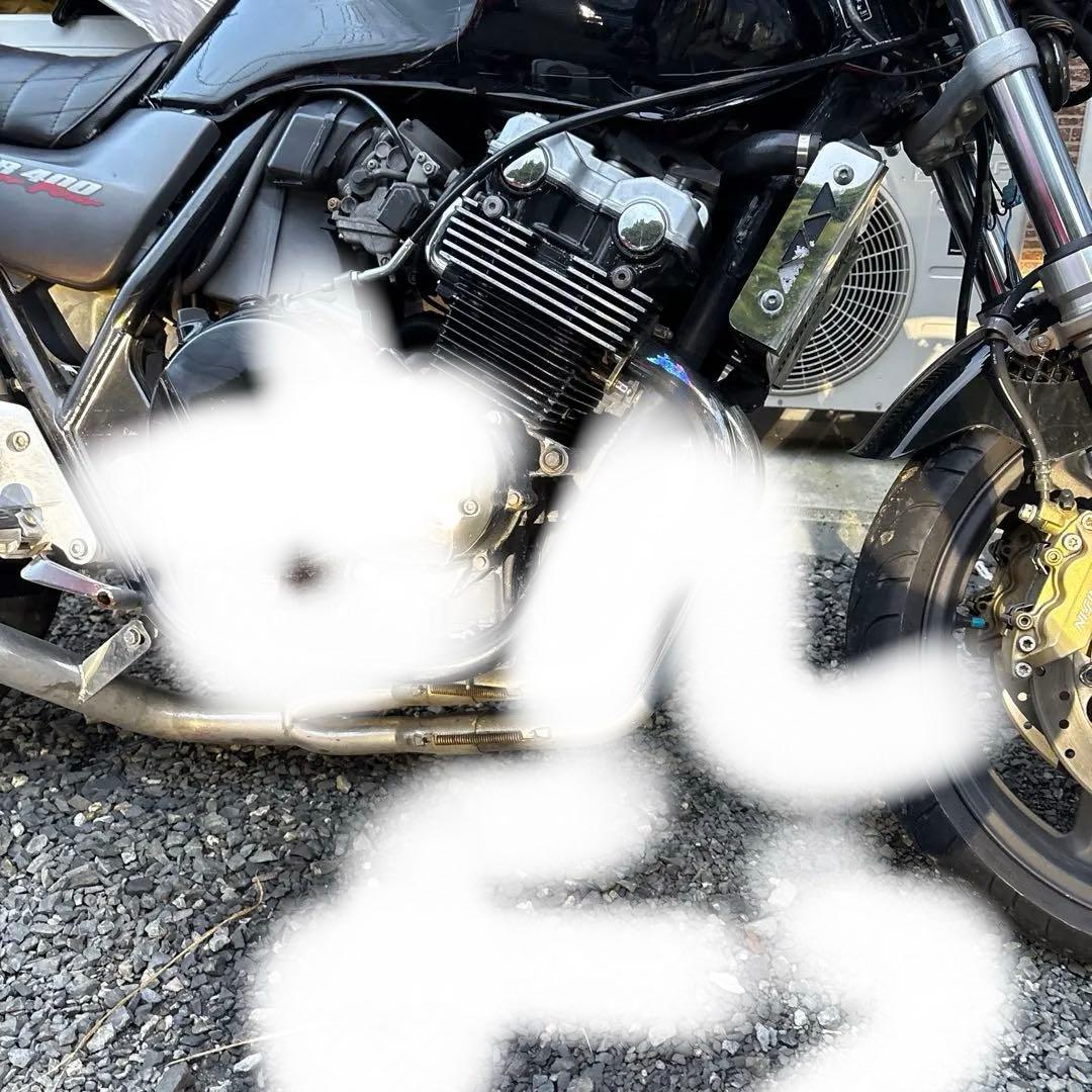 cb400sf nc39 4-2-1 マフラー CB400SF NC39 【飛燕外伝】 4-2-1オリジナルマフラー ブラック