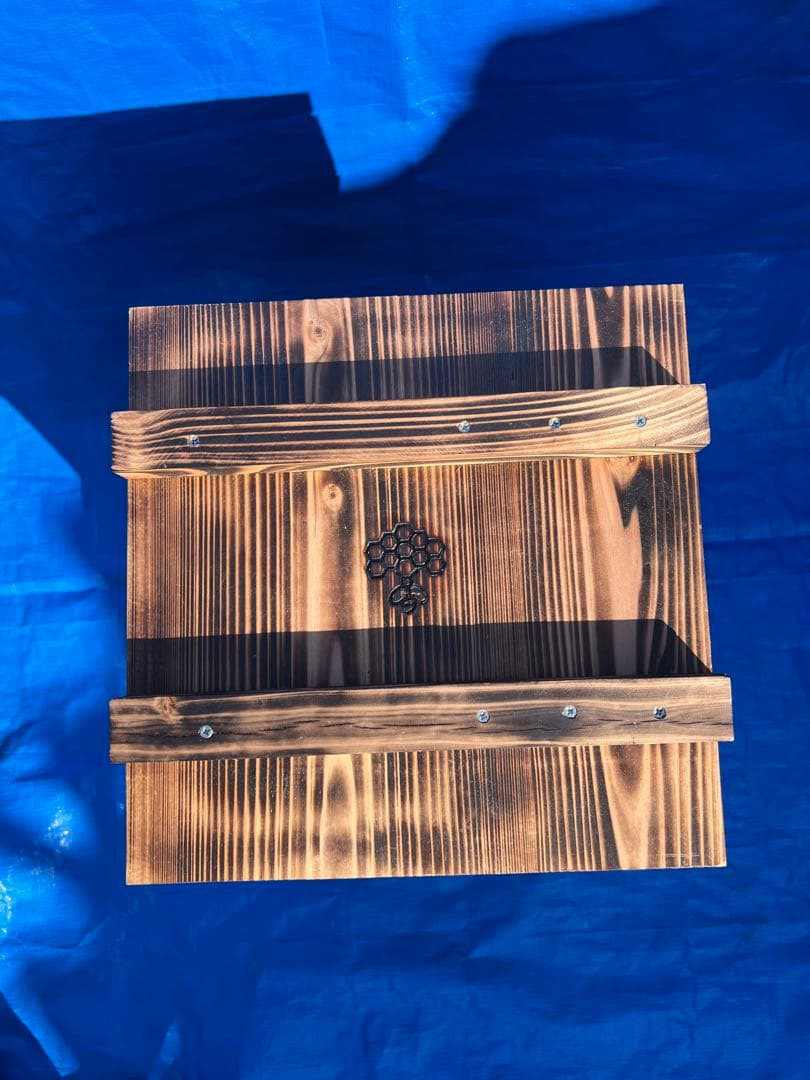 ニホンミツバチ 重箱式巣箱 営巣用巣箱5段 板厚3cm - メルカリ