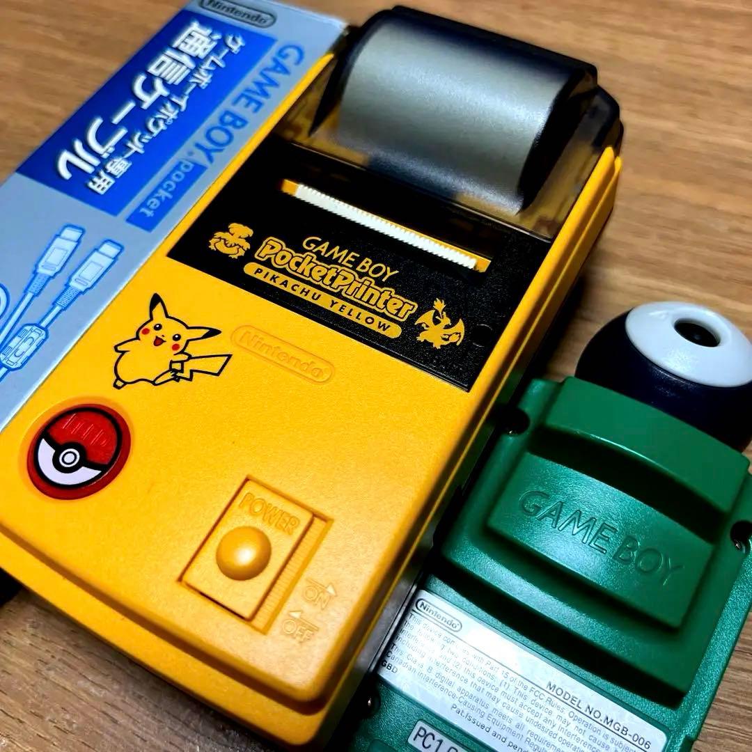 ゲームボーイ用 ポケットプリンタ ピカチュウ ポケットカメラ 通信
