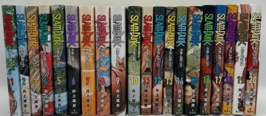 新装版slam dunk スラムダンク　20巻セット スラムダンク 新装再編版 1〜20巻 完結 全巻セット 全巻新品 : 奈良 蔦