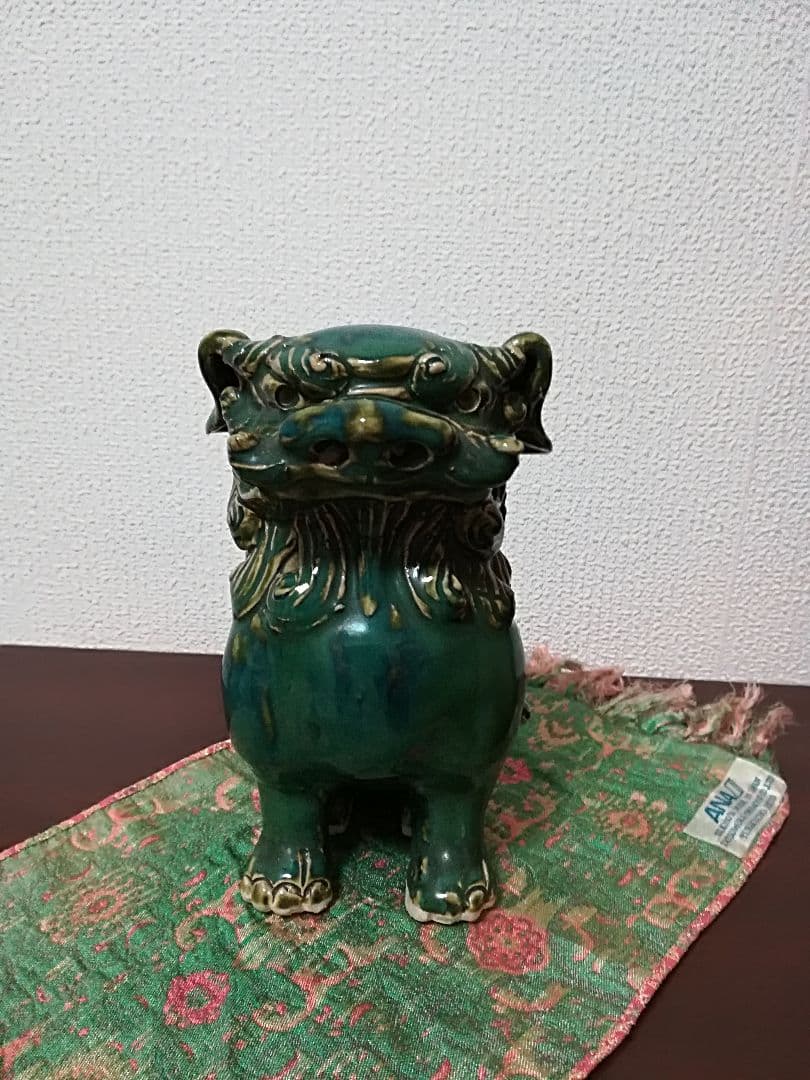 ⭐絶品 レア物 遺品少数 琉球陶芸の重鎮 小橋川永昌造 シーサー 置物 骨董