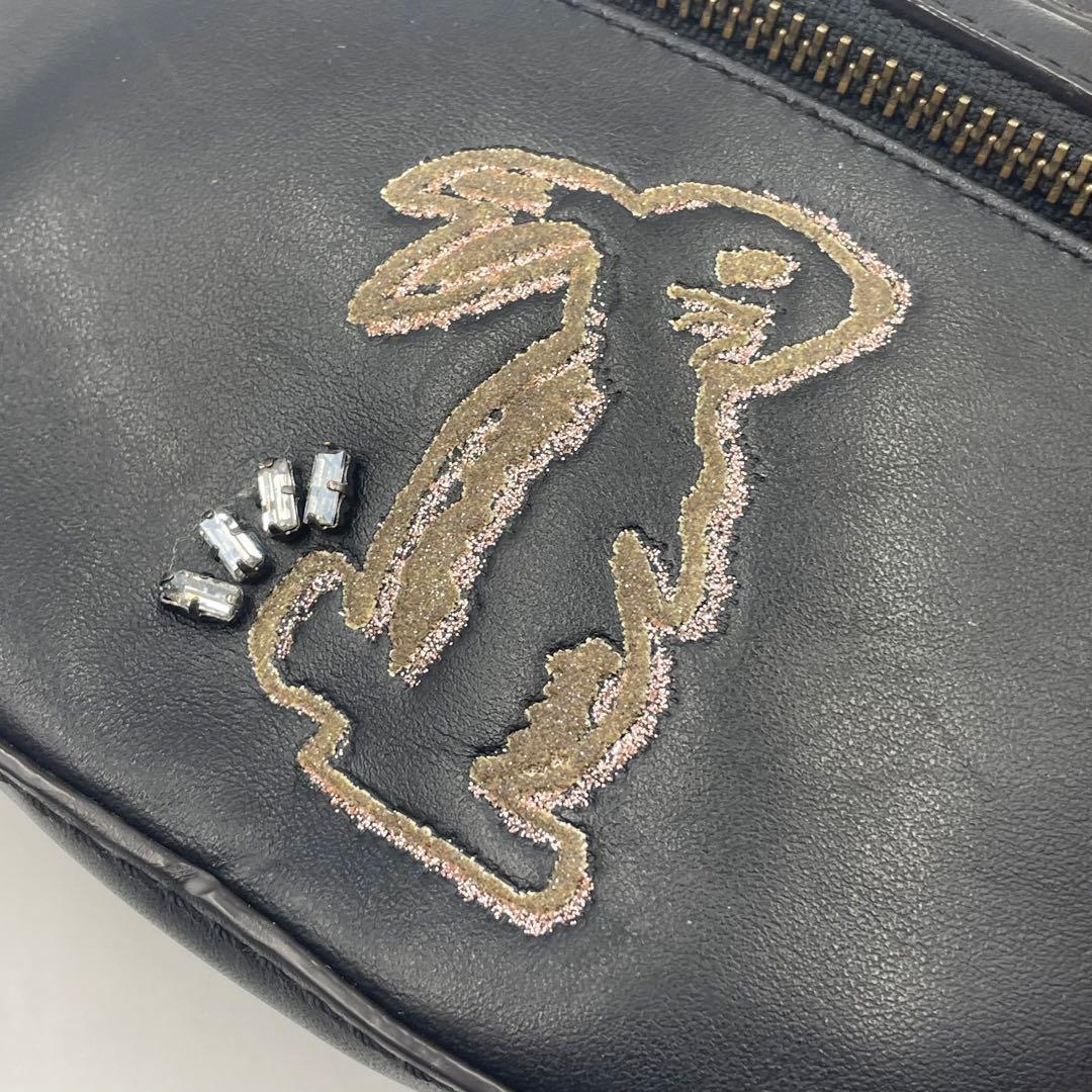 美品】コーチ ボディバッグ ウィズバニー セレーナゴメス 限定