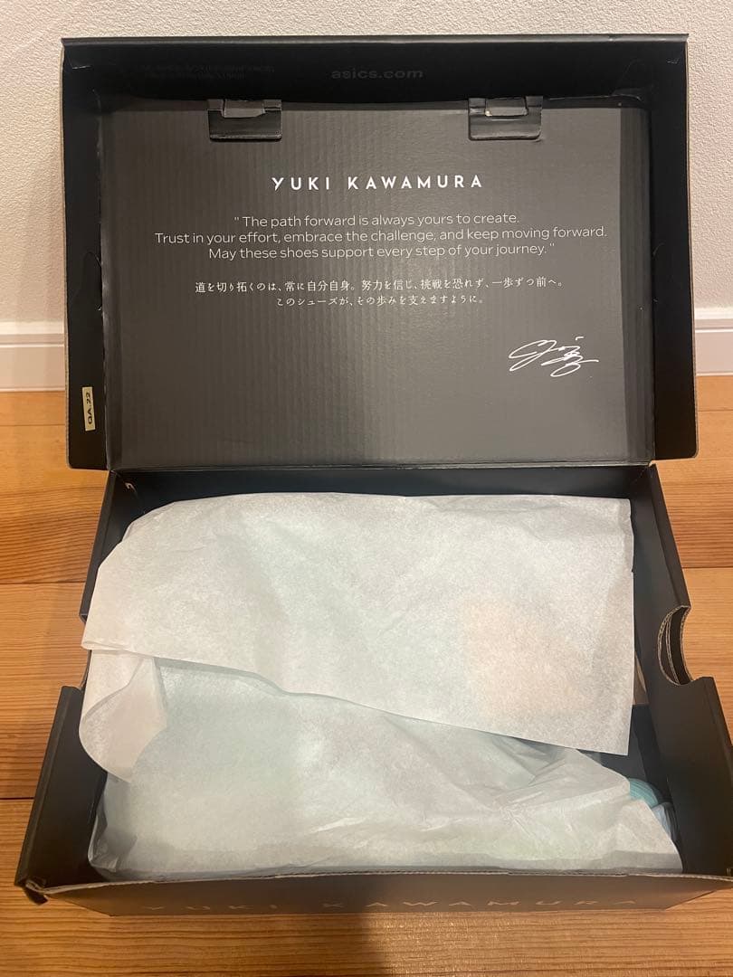 【新品】河村勇輝 ASICS SWIFTACE GS YUKI 22.5cm