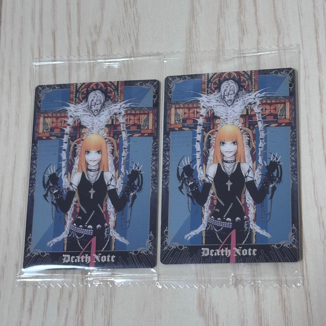 DEATH NOTE ウエハース 弥海砂 - メルカリ