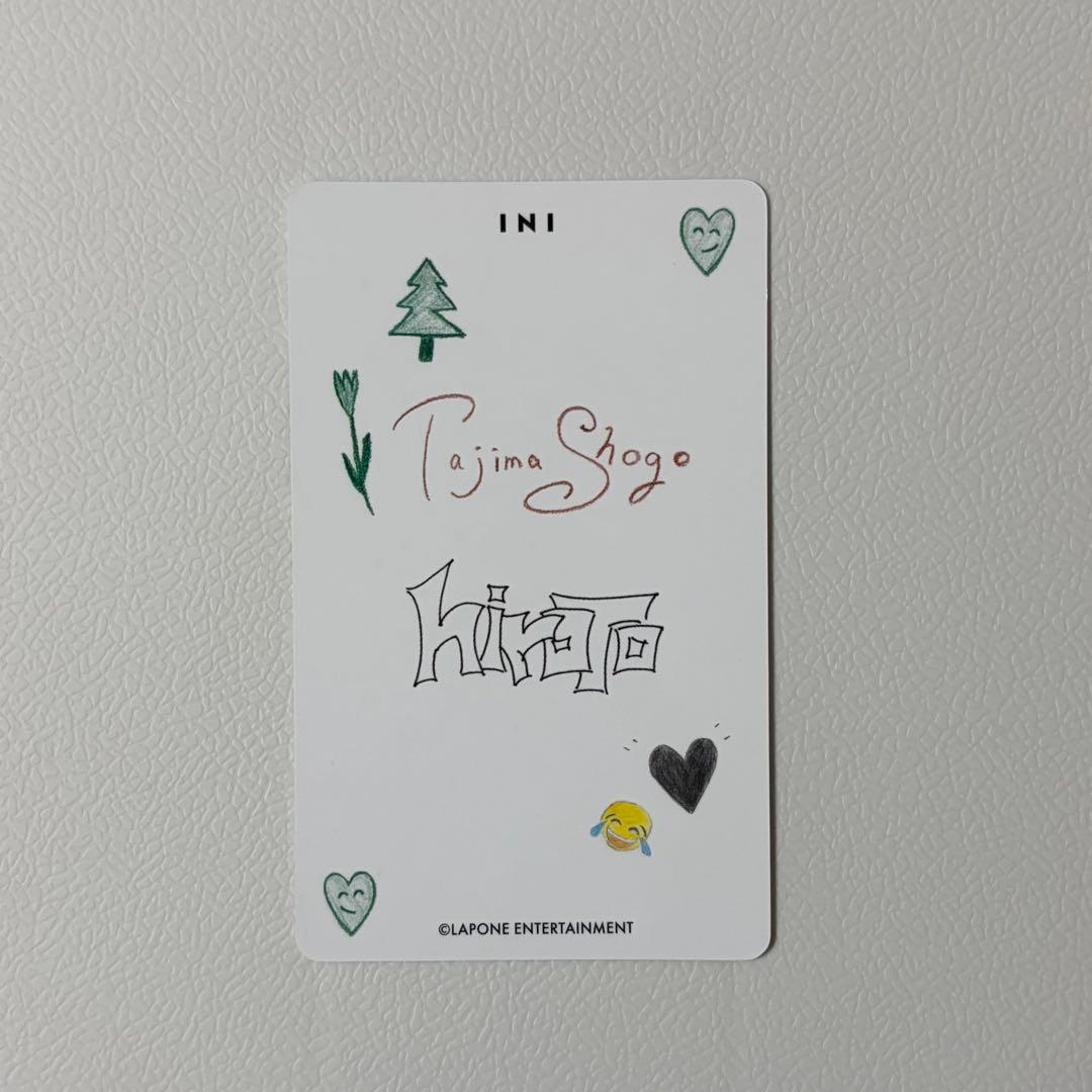 INI西洸人・田島将吾 シークレット トレカ R011 BTC - メルカリ