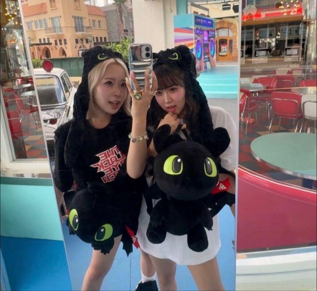 一生友子さん着用 ヒックとドラゴン ぬいぐるみ リュックサック - メルカリ