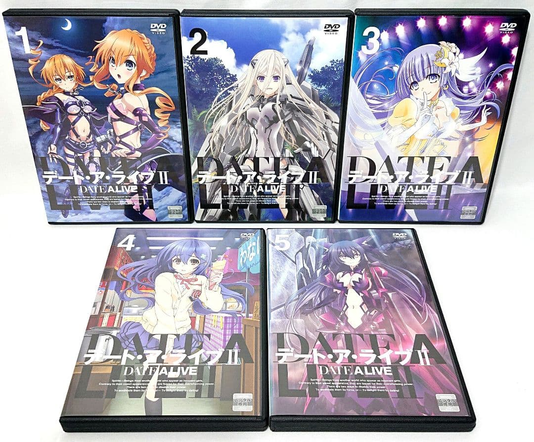 デート・ア・ライブ Ⅰ/Ⅱ/Ⅲ/劇場版【DVD】全18巻