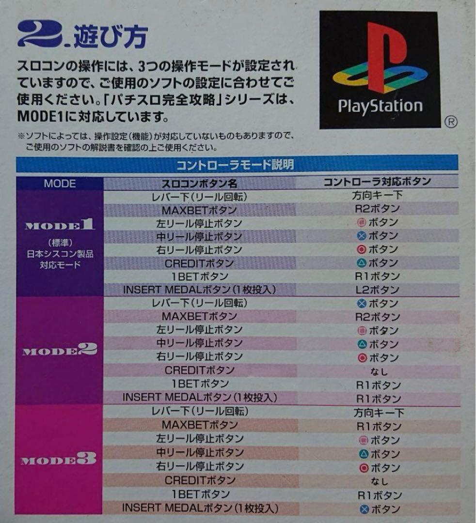PlayStation用 パチスロコントローラー SLPH-00098 シスコン - メルカリ