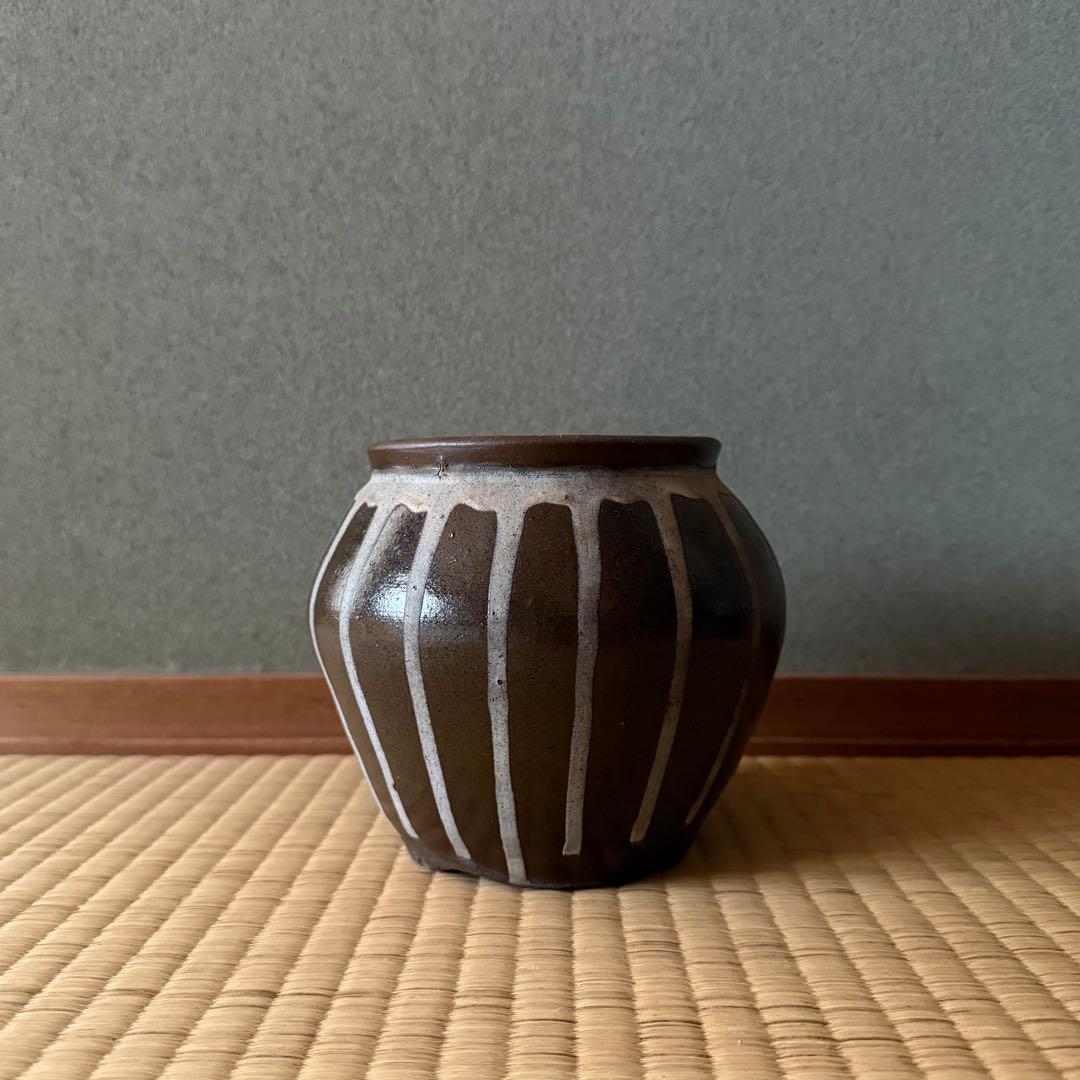 古丹波 丹波 流釉小壷 江戸時代 明治時代 古美術 骨董 民藝