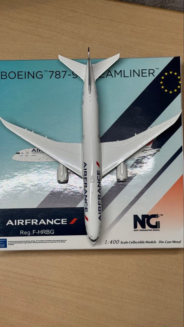 エールフランス B787-9 1:400 ダイキャストモデル - メルカリ