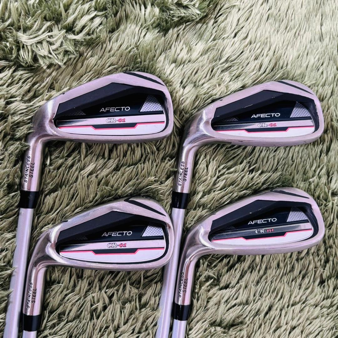 アフェクト CR-01 レフティ 8本セット レディースゴルフ 初心者 入門