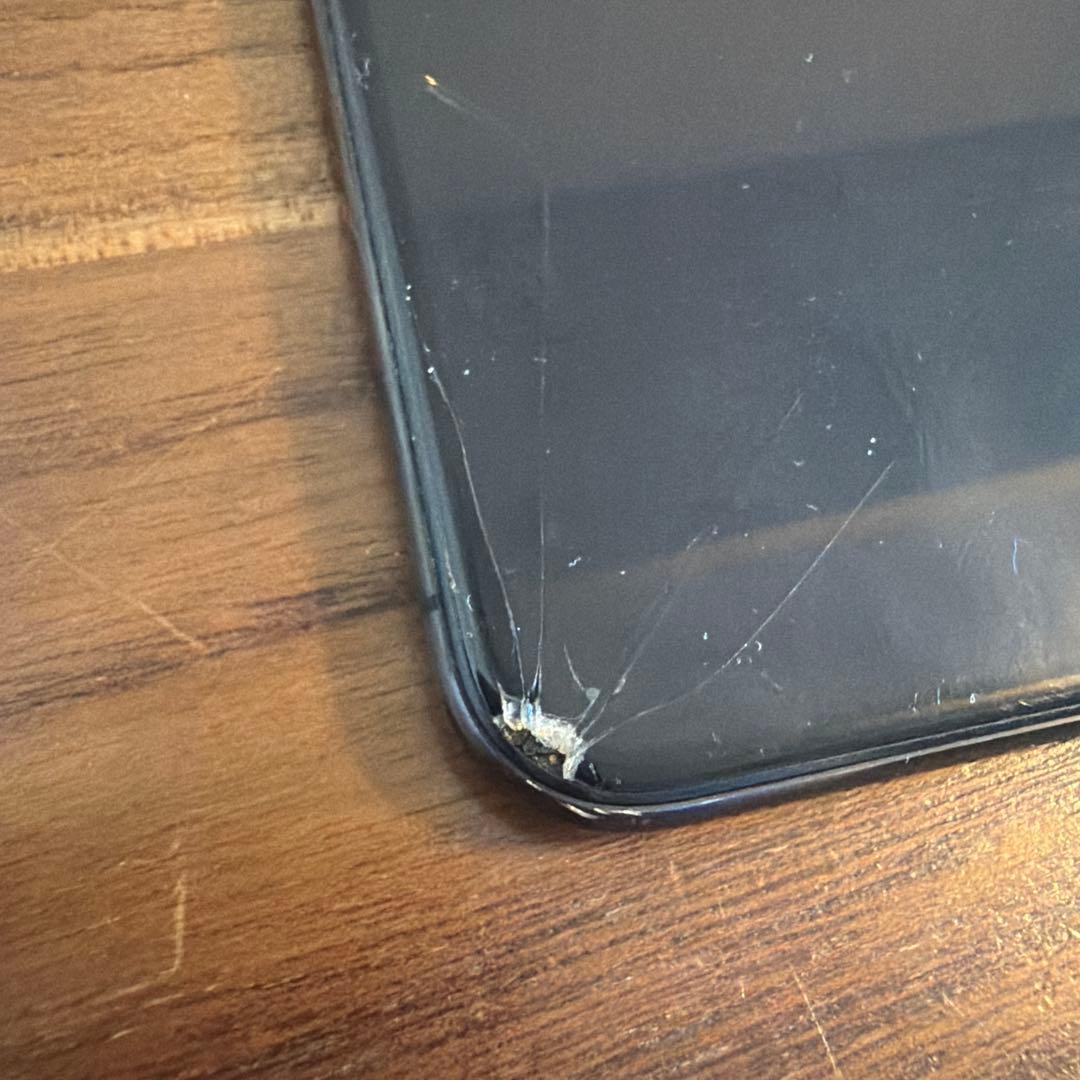 iPhone X スペースグレー 傷あり - メルカリ