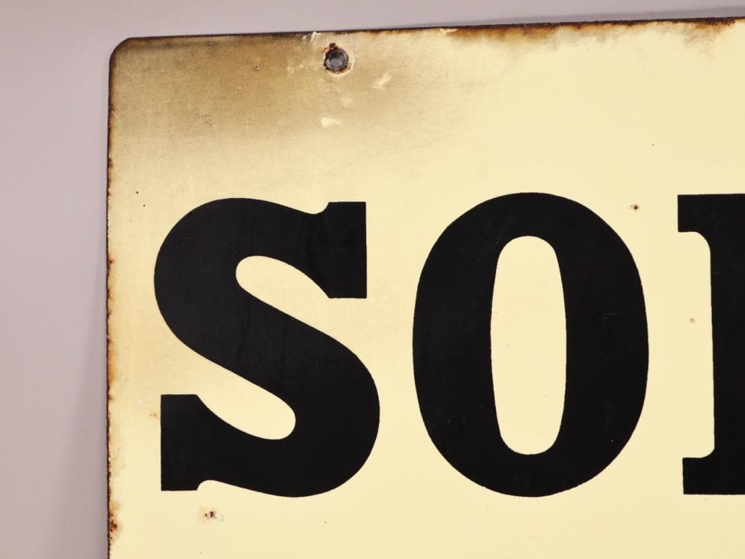 BK445 昭和レトロ 非売品 ノベルティ 看板 SONY ソニーラジオ 激レア