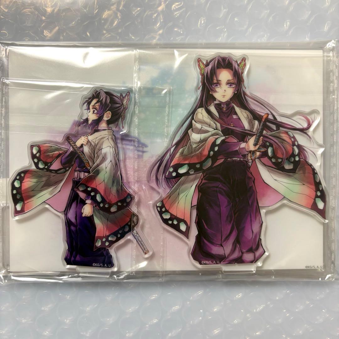 鬼滅の刃 コミケ リアルwebshopくじ アクリルスタンド しのぶ カナエ