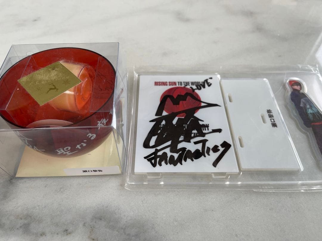 り様 瀬口黎弥 直筆サイン FANTASTICS 豪華オマケ付き - メルカリ