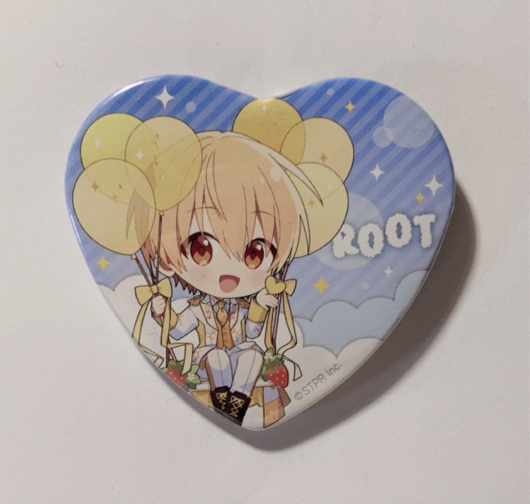 すとぷり るぅとくん ハート缶バッジ 7周年 - メルカリ