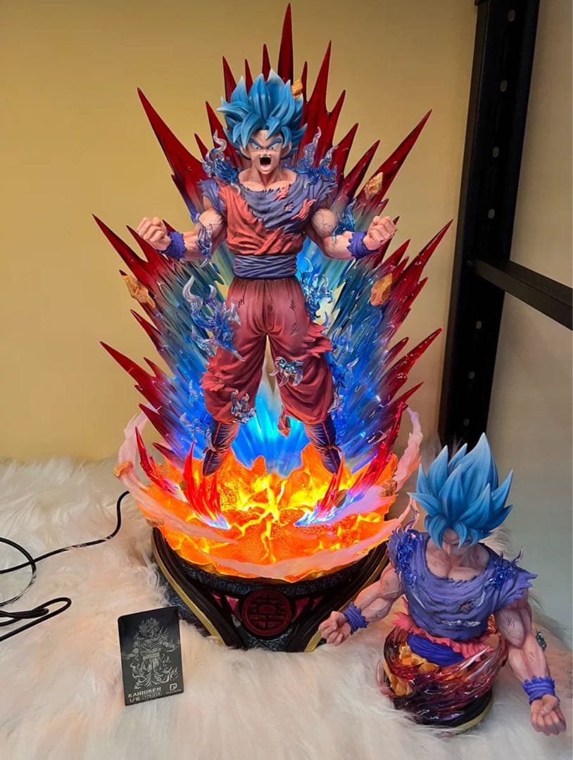 ドラゴンボール　悟空　ガレージキット　1／6 フィギュア　完成品 ドラゴンボール 界王拳 孫悟空 ガレージキット フィギュア 1/6スケール